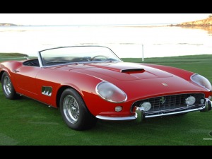 ferrari 250 california red color